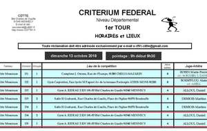 Critérium Fédéral Tour 1