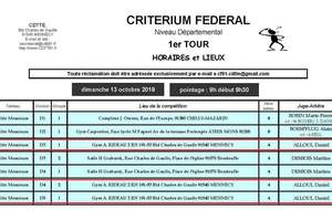 Critérium Fédéral Tour 1